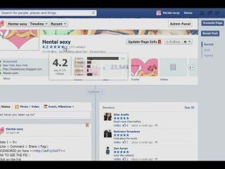 facebook hentai性感的粉絲頁面