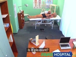 fakehospital幽閉恐怖的性感俄羅斯金發女郎似乎愛華麗的護士