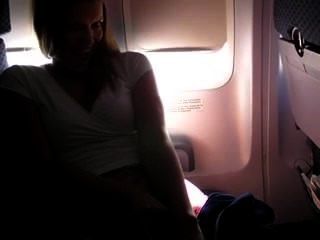 手淫在飛機上